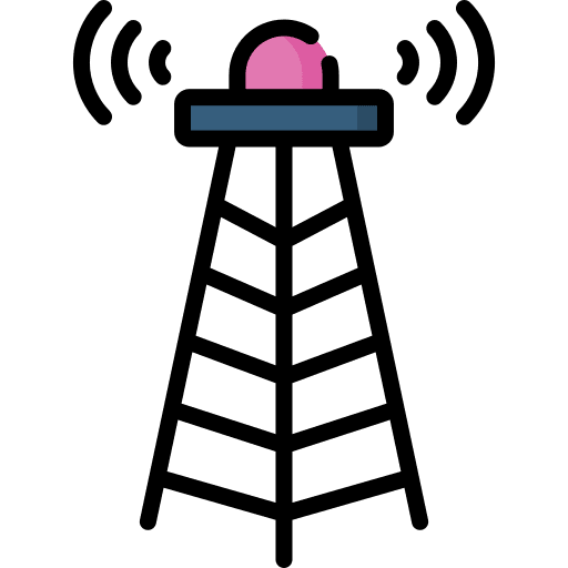 Tower signal tower tower wifi signal icon Tower signal tower tower wifi signal icon