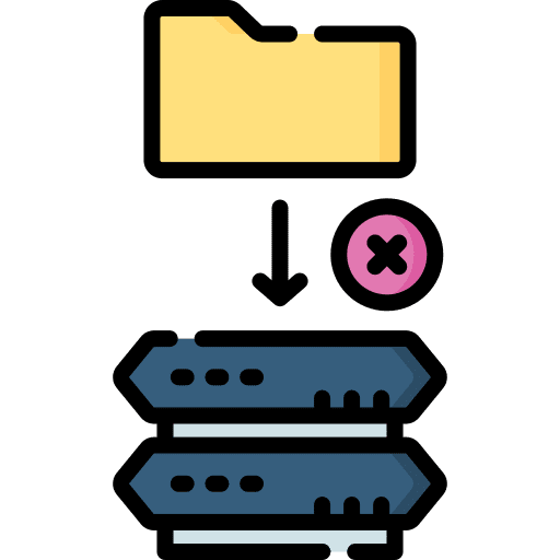 Block internet document seo and web icon Block internet document seo and web icon