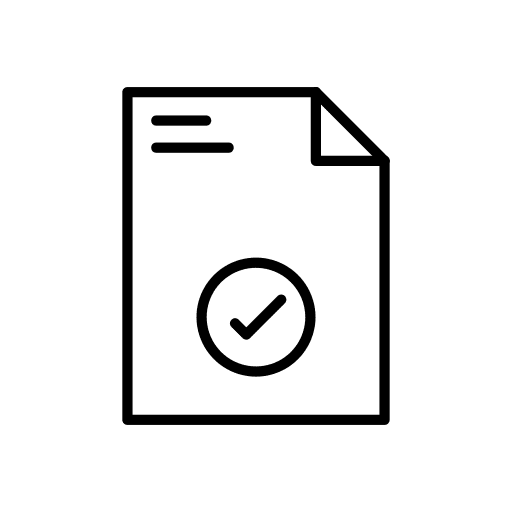 Page files and folders verified art and design icon Page files and folders verified art and design icon