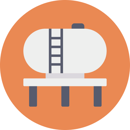 Tank fuel diesel petrol icon