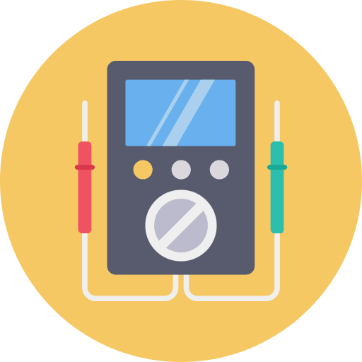 Voltmeter voltmeter power meter measure icon