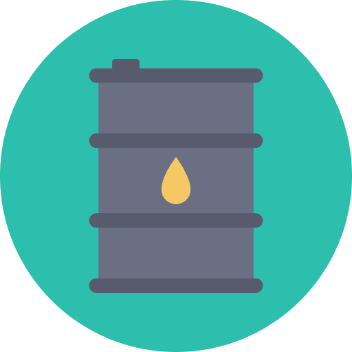 Barrel fuel container barrel icon