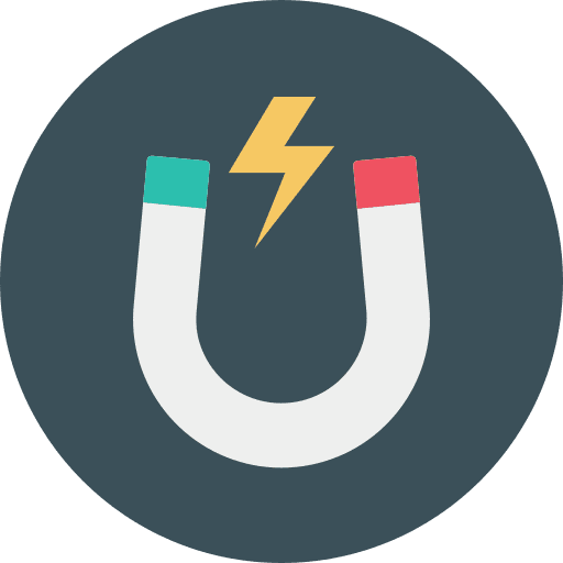 Magnet education physics energy icon