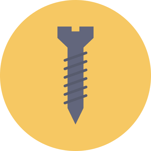 Screw tool repair joint icon