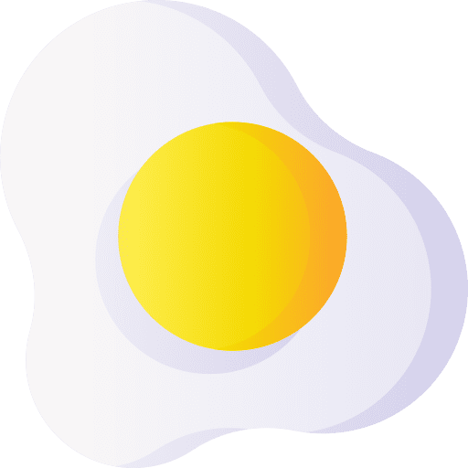 Fried egg breakfast egg food and restaurant icon