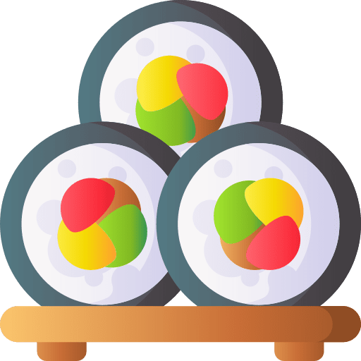 Kimbap kimbap korea food icon