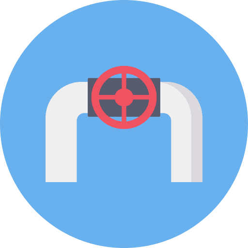 Valve valve pipe controls icon