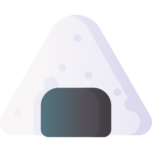 Onigiri snack oriental asian icon Onigiri snack oriental asian icon