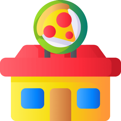 Pizza shop commerce restaurant italian food icon Pizza shop commerce restaurant italian food icon