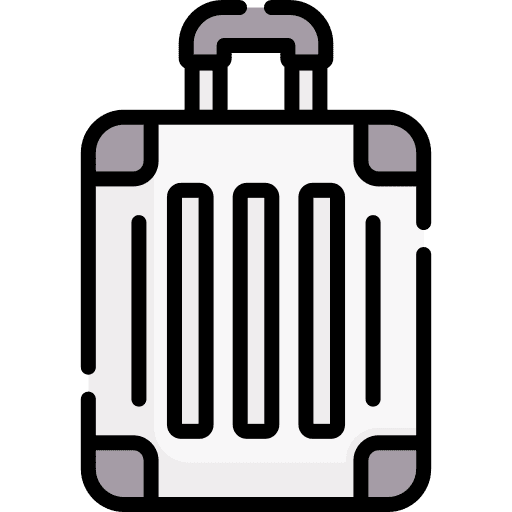 Luggage travel suitcase baggage icon Luggage travel suitcase baggage icon