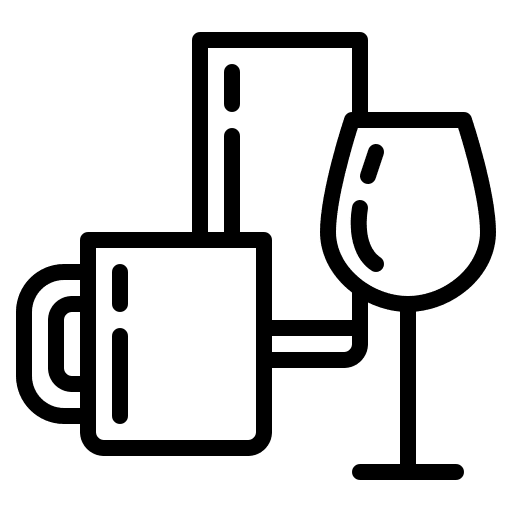 Glasses kitchenware kitchen glasses icon Glasses kitchenware kitchen glasses icon