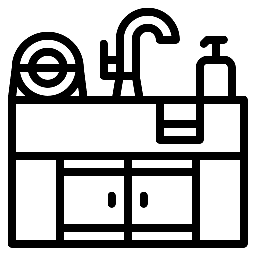 Kitchen sink sink furniture and household kitchen icon Kitchen sink sink furniture and household kitchen icon