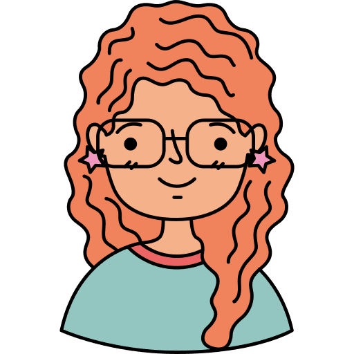 Profile avatar people happy girl icon Profile avatar people happy girl icon