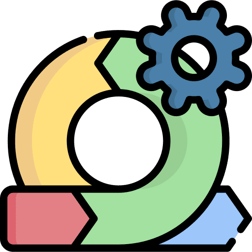 Agile speech bubble clock business and finance icon