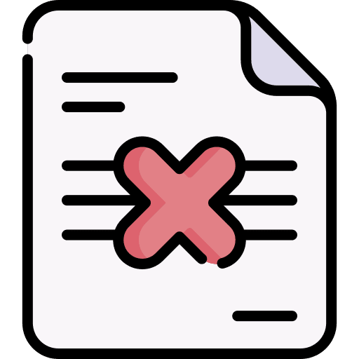 Incomprehension files and folders project document icon