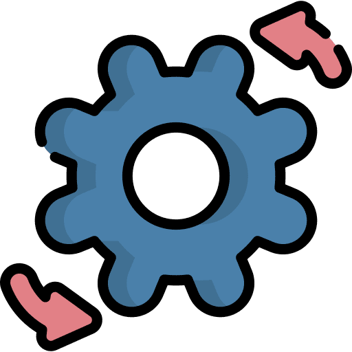 Development idea setting creativity icon