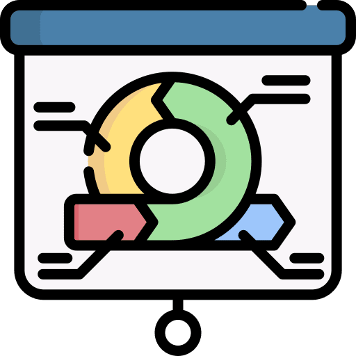 Presentation methodology planning work team icon