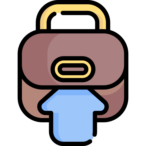 Integration work increase arrow up icon