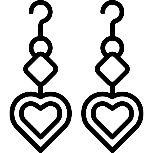 Earring fashion earring jewelry icon Earring fashion earring jewelry icon