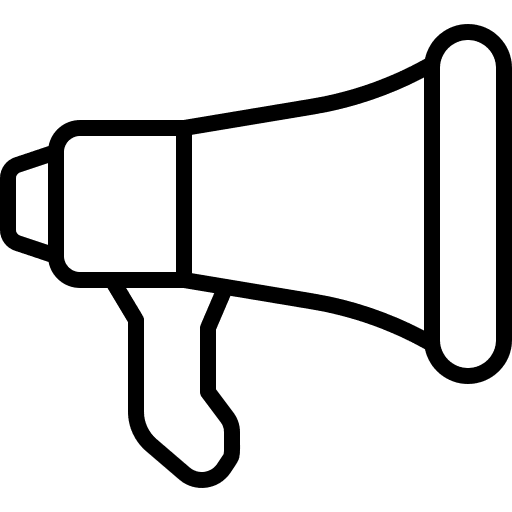 Megaphone store mega marketing icon Megaphone store mega marketing icon