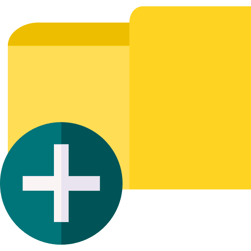 Folder document files and folders file icon