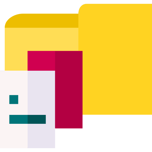 Folder archive files and folders file icon Folder archive files and folders file icon