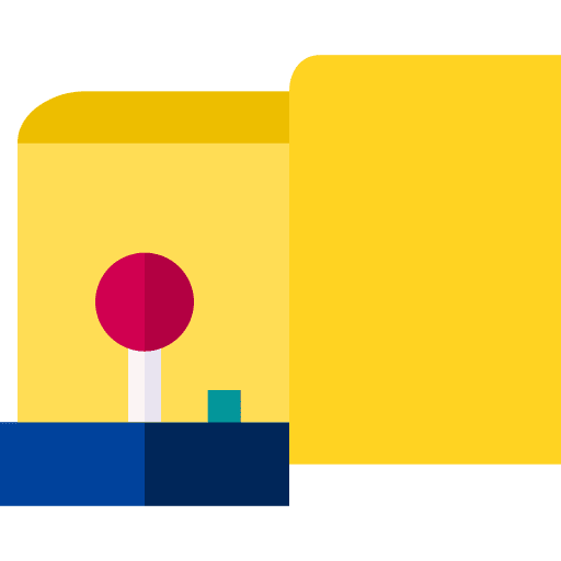 Folder gaming files and folders archive icon Folder gaming files and folders archive icon