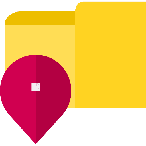 Folder location folder document icon Folder location folder document icon