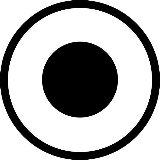 Atom circular symbol of circles circular symbols circle icon