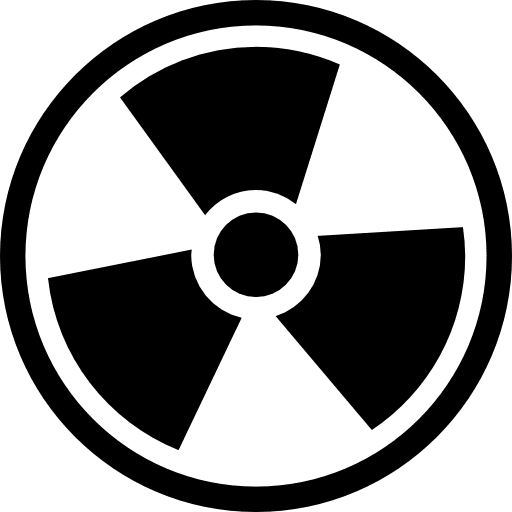 Alert sign symbol circular science icon