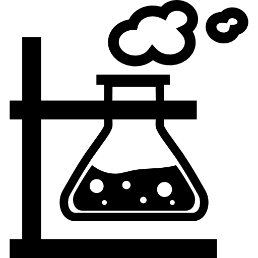 Experimentation flask tool flasks glass flask icon