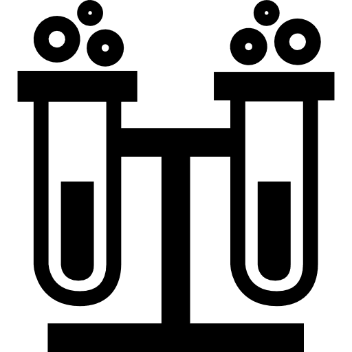 Test tubes couple test test tubes science icons icon