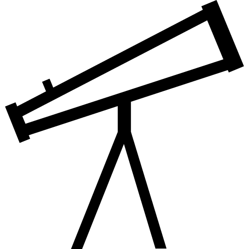 Telescope telescopes space science icons icon