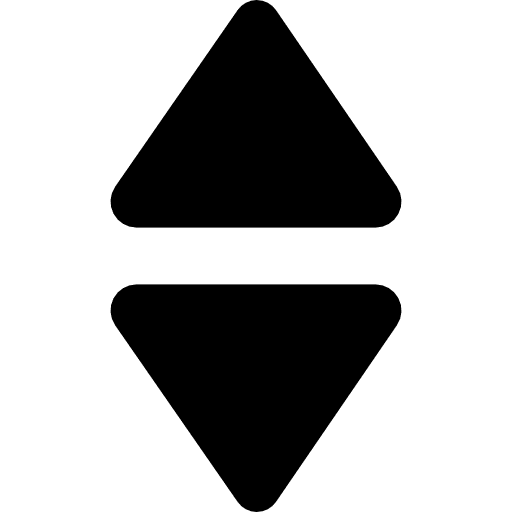 Drop down setup multimedia option up arrow icon