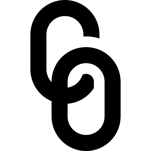 Big chain chains link links icon