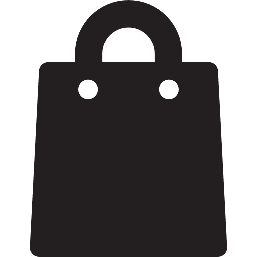 Supermarket bag online store bag commerce icon