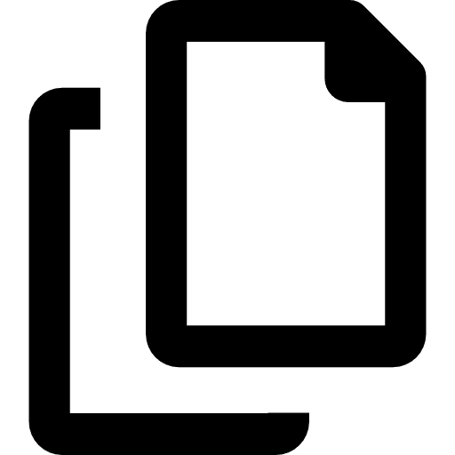 Various files document interface file icon