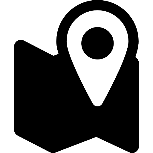 Road map and pin pin region maps and flags icon