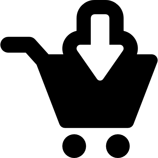 Add to cart online store commerce supermarket icon