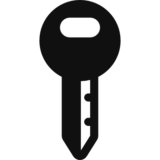 Key interface lock unlocked icon