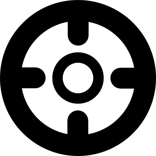 Navigation helm ship direction sailing icon