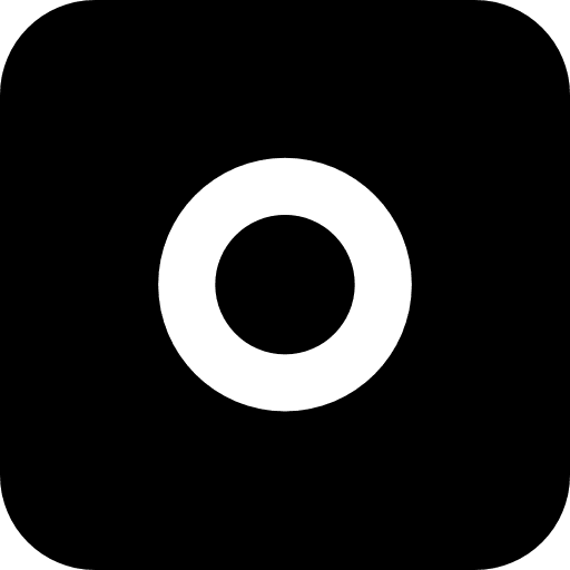 Square stop button music player multimedia option geometry icon