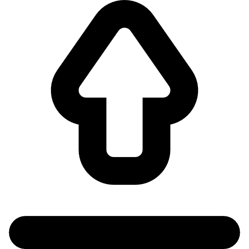 Upload symbol up arrow uploading file upload icon