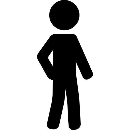Man walking men man silhouette walker icon