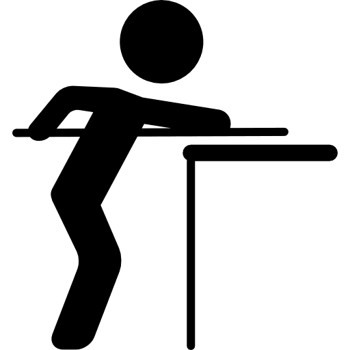 Pool player billiard sports sport icon