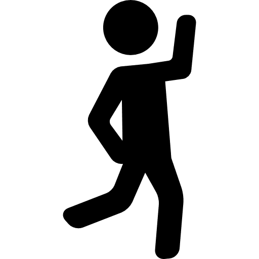 Jumping man exercises exercise exercising icon