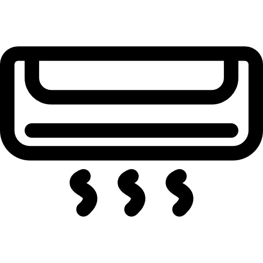 Air conditioner air conditioner machine heating icon