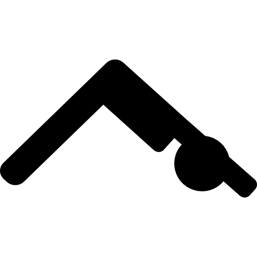 Man exercising hips gymnast exercise exercising icon