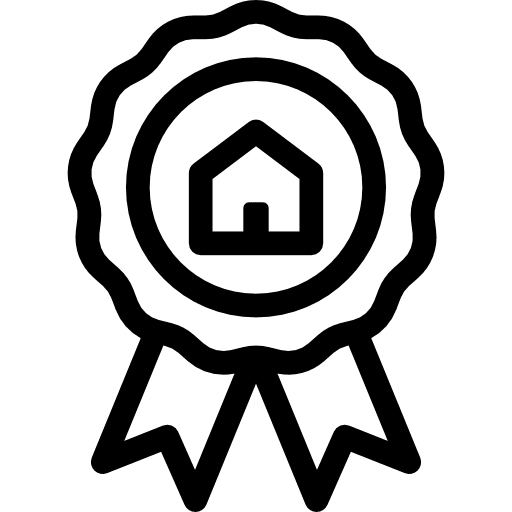 Prize real estate house home icon Prize real estate house home icon