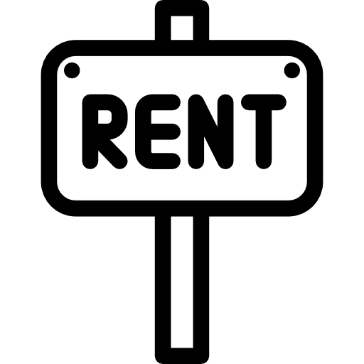 Rent sign signs rent icon Rent sign signs rent icon